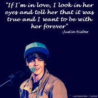 Justin Bieber's quote