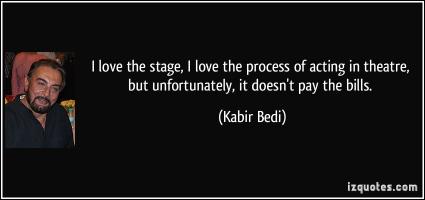 Kabir Bedi's quote