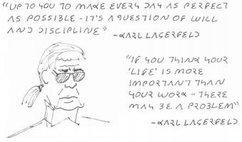 Karl Lagerfeld's quote