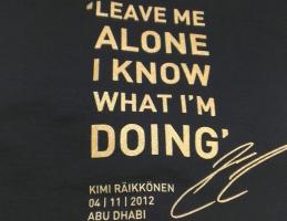 Kimi Raikkonen's quote