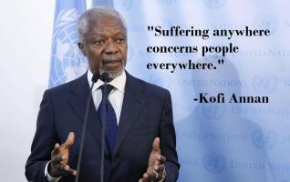 Kofi Annan's quote