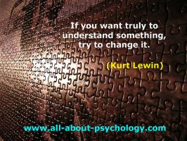 Kurt Lewin's quote