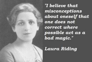 Laura Riding's quote
