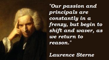 Laurence Sterne's quote