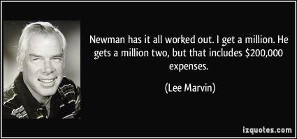 Lee Marvin's quote