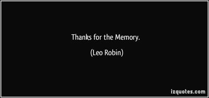 Leo Robin's quote