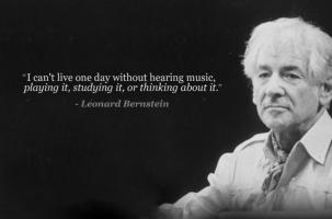 Leonard Bernstein's quote