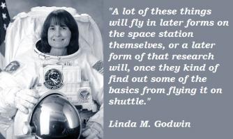 Linda M. Godwin's quote