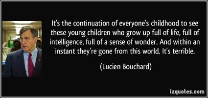 Lucien Bouchard's quote