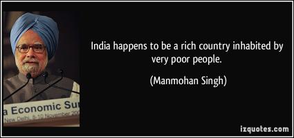 Manmohan Singh's quote