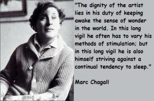 Marc Chagall's quote