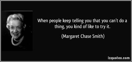 Margaret Chase Smith's quote