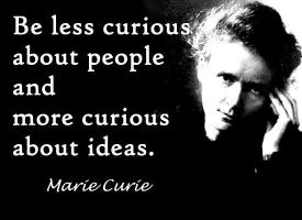 Marie Curie's quote