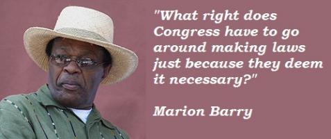 Marion Berry's quote