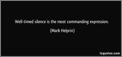 Mark Helprin's quote