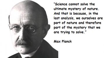 Max Planck's quote