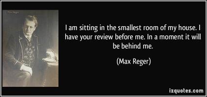 Max Reger's quote