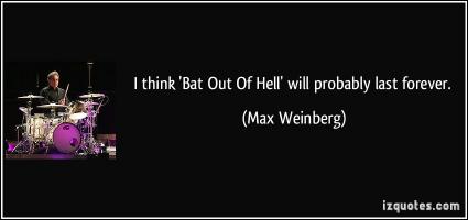 Max Weinberg's quote