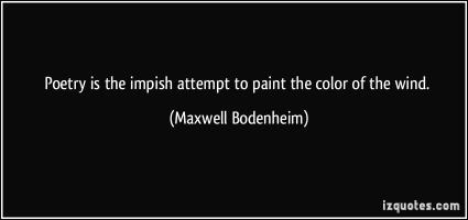 Maxwell Bodenheim's quote