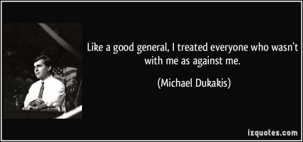 Michael Dukakis's quote