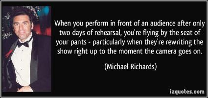 Michael Richards's quote