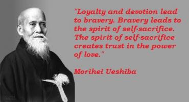 Morihei Ueshiba's quote