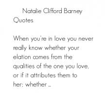 Natalie Clifford Barney's quote