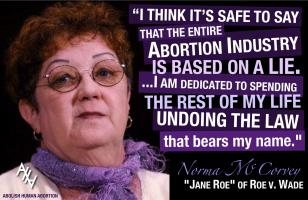 Norma McCorvey's quote