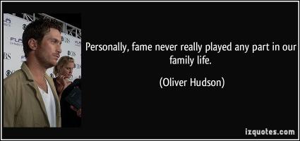 Oliver Hudson's quote