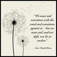 Oliver Wendell Holmes's quote