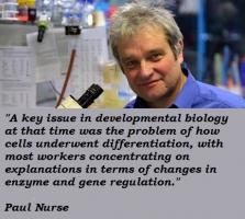 Paul Nurse's quote