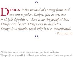 Paul Rand's quote