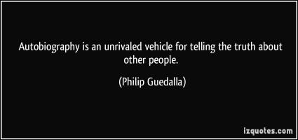 Philip Guedalla's quote