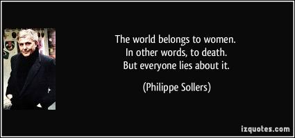 Philippe Sollers's quote