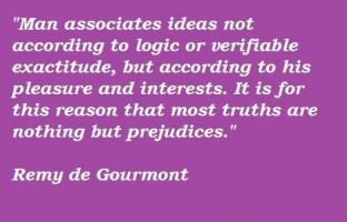 Remy de Gourmont's quote