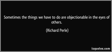 Richard Perle's quote