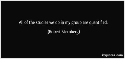 Robert Sternberg's quote