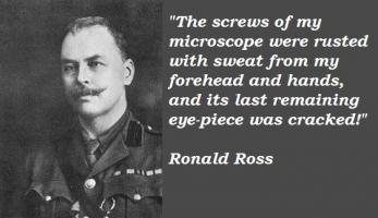 Ronald Ross's quote