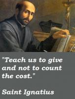 Saint Ignatius's quote #6