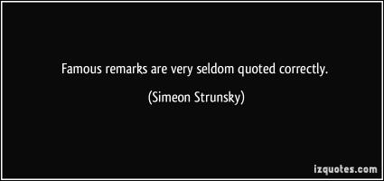 Simeon Strunsky's quote