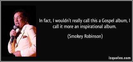 Smokey Robinson's quote