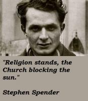 Stephen Spender's quote