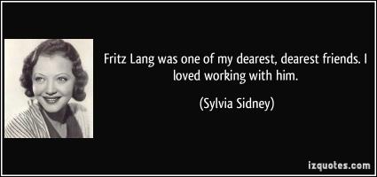 Sylvia Sidney's quote