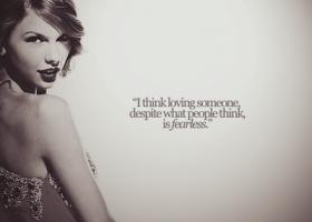 Taylor Swift's quote