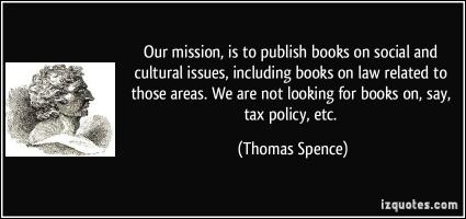 Thomas Spence's quote