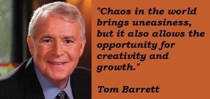 Tom Barrett's quote