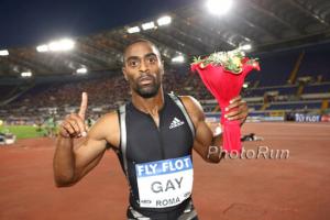 Tyson Gay's quote