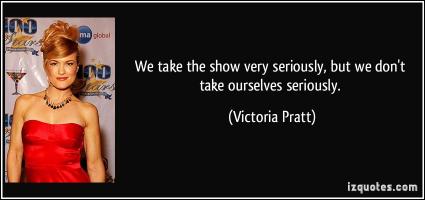 Victoria Pratt's quote