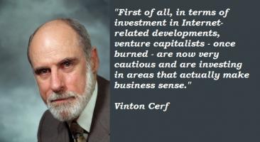 Vinton Cerf's quote