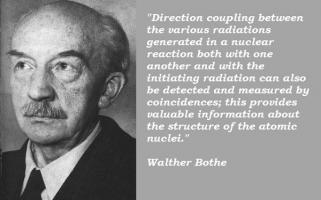 Walther Bothe's quote
